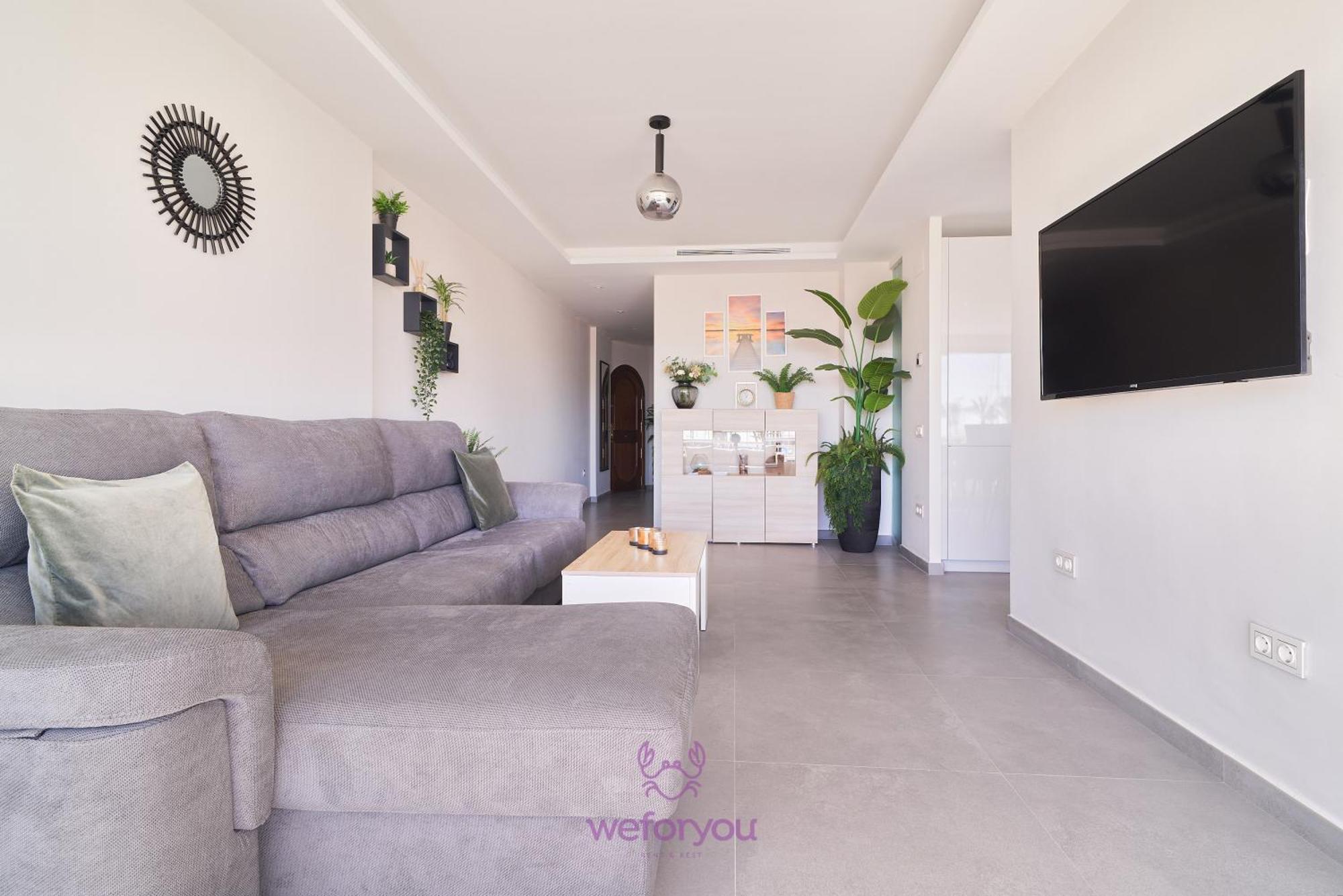 Weforyou Isla De Poniente 2 Bedrooms And Parking 贝纳尔马德纳 外观 照片